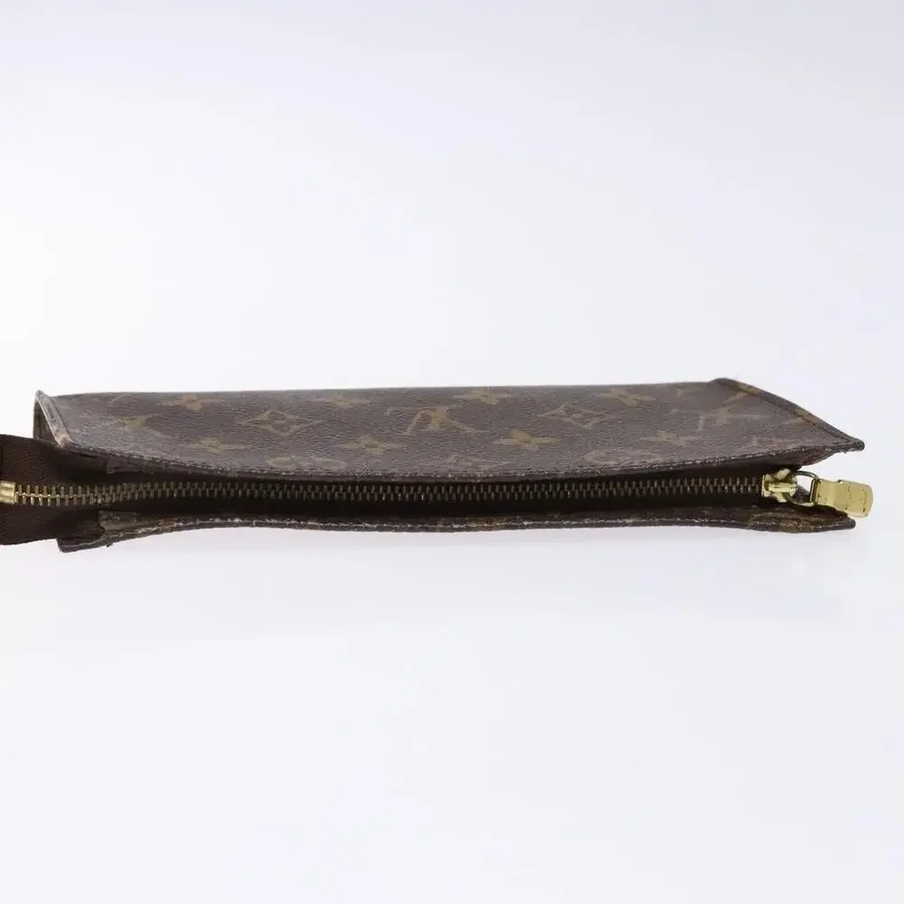 Louis Vuitton Monogram Bucket GM Accessory Pouch Brown